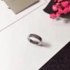 CK Couple Special: Popular CK Titanium Steel Rings, Vacuum Gold Plated Couple Bands in Rose Gold, Silver, Gold, and Black Gold – Four Colors Available, US Size 5-11