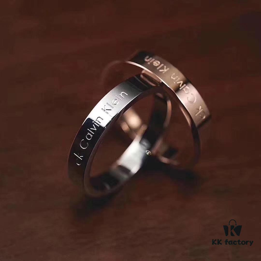 Valentine's Day Gift Recommendation: Minimalist CK Ring Filled with Love