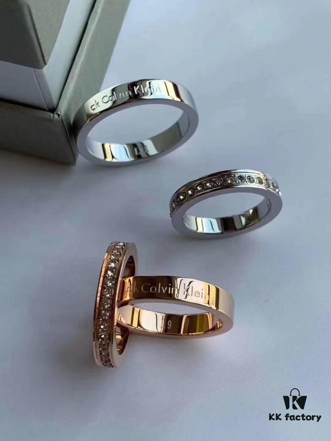 Valentine's Day Gift Recommendation: Minimalist CK Ring Filled with Love