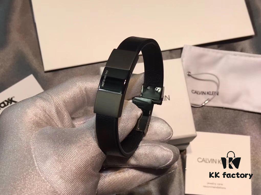 New CK Bracelet Chain Mighty Series Men's Adjustable Size KJ8AMB2901