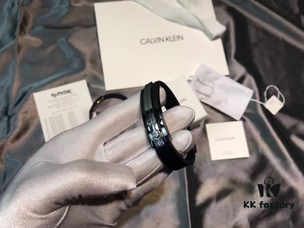 New CK Bracelet Chain, Counter Purchase Quality Mighty Series Men's Bracelet KJ8AMB2901 Adjustable Size