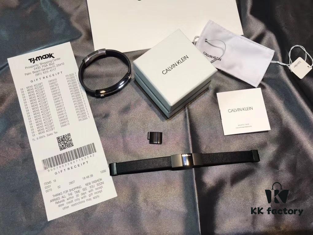 New CK Bracelet Chain Mighty Series Men's Adjustable Size KJ8AMB2901