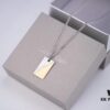 Calvin Klein CK Rectangular Pendant Necklace