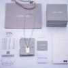 Calvin Klein CK Rectangular Pendant Necklace