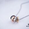 Calvin Klein CK Four-Ring Necklace