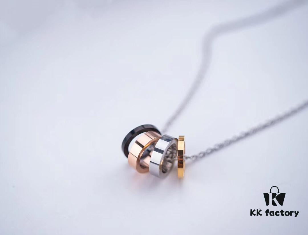 Calvin Klein CK Four-Ring Necklace