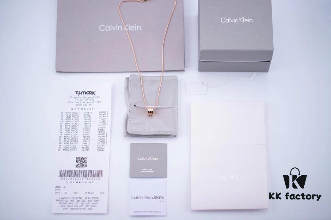 Calvin Klein CK Single Circle Necklace