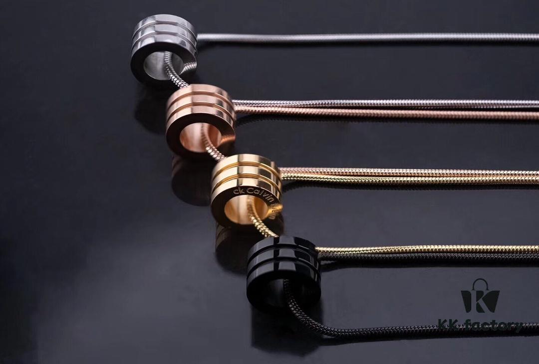 Calvin Klein CK Single Circle Necklace