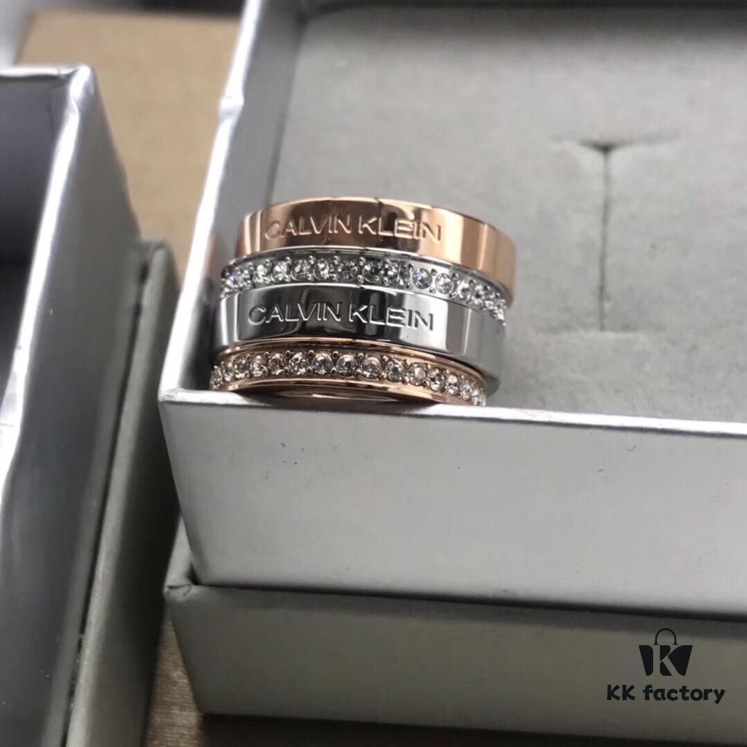 CK Ring 💗 Recommended Couple's Rings That Suit Men Perfectly – Stylish and Minimalist Design