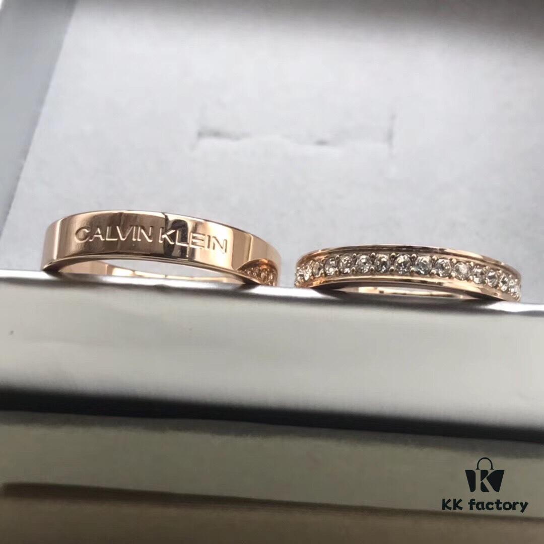 CK Ring 💗 Recommended Couple's Rings That Suit Men Perfectly – Stylish and Minimalist Design