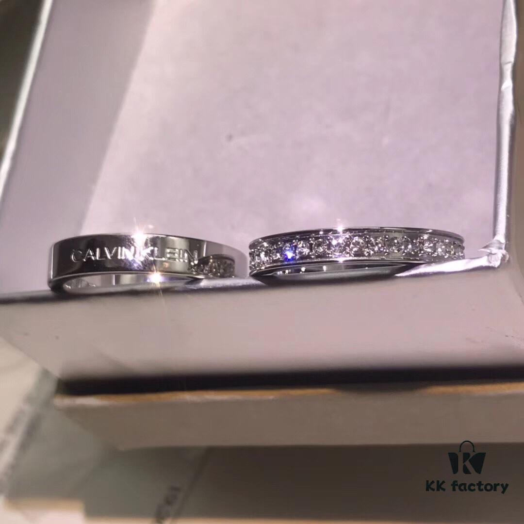 CK Ring 💗 Recommended Couple's Rings That Suit Men Perfectly – Stylish and Minimalist Design