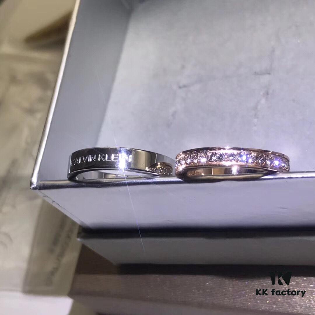 CK Ring 💗 Recommended Couple's Rings That Suit Men Perfectly – Stylish and Minimalist Design