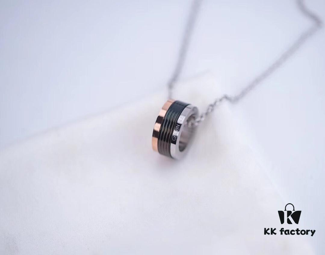 Calvin Klein CK Three-Tone Necklace