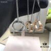 New CK Double Ring Necklace