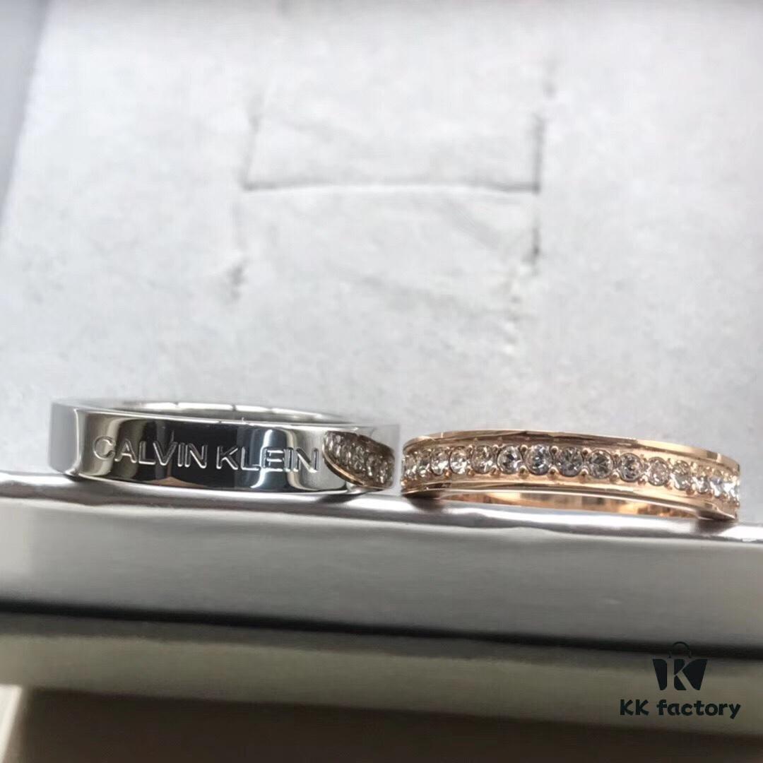 CK Ring 💗 Recommended Couple's Rings That Suit Men Perfectly – Stylish and Minimalist Design