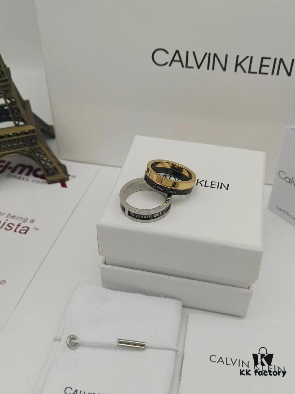 CK Couple Matching Rings 💍