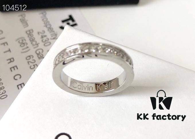 Silver! CK Couple Rings Special Recommendation