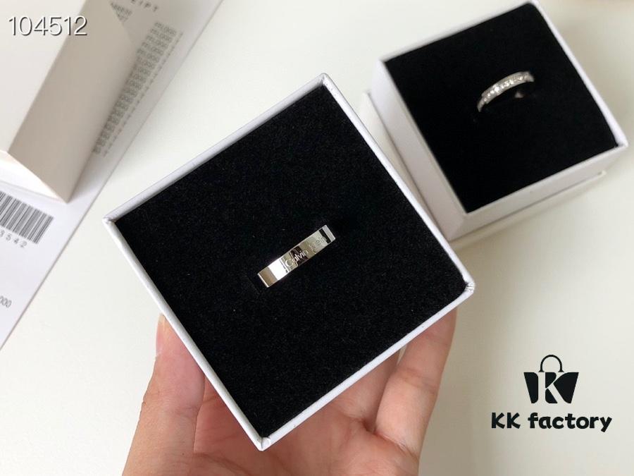 Silver! CK Couple Rings Special Recommendation