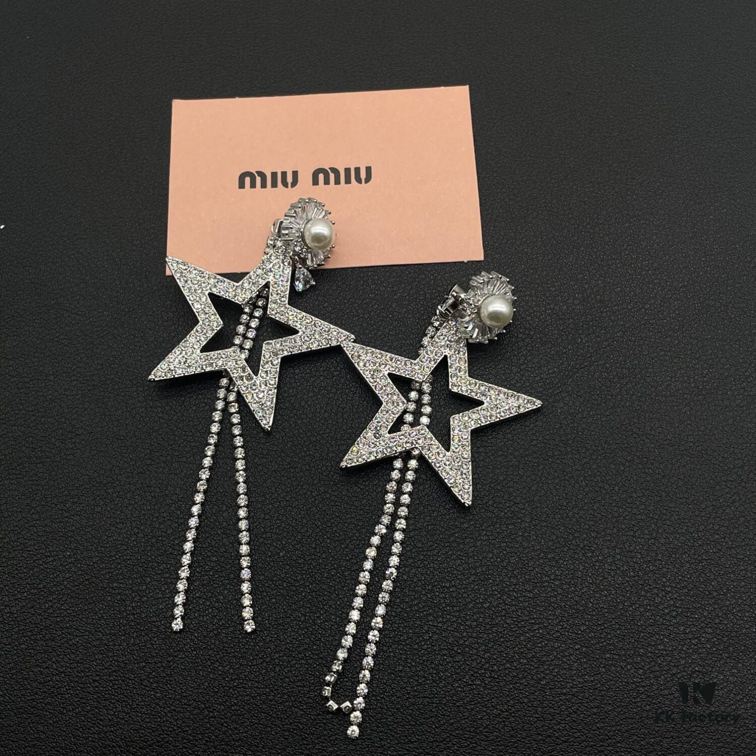 Miu Miu Textured Luxury Pearl Heart Stud Earrings, Minimalist Design with Vintage Charm