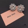Miu Miu Textured Luxury Pearl Heart Ear Cuffs, Minimalist Design with Vintage Charm, Must-Have Summer Fashion Accessory
