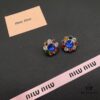 Miu Miu Elegant Heart Pearl Ear Cuffs – Minimalist Luxury Design with Vintage Charm