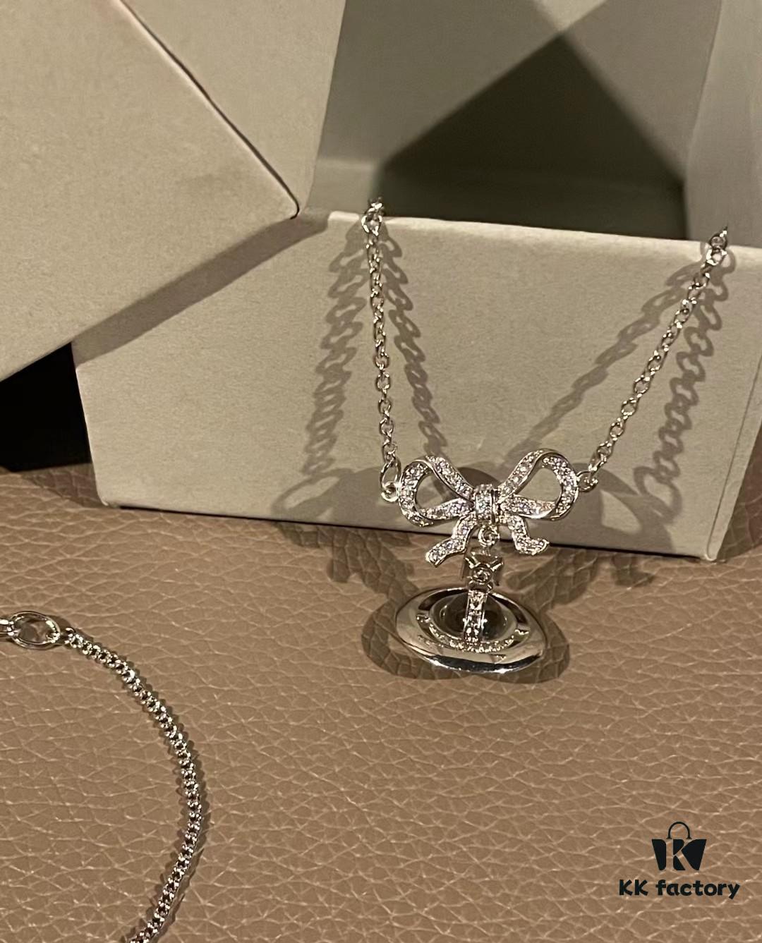 Instant Attraction: Miu Miu Bracelet & Westward Bound Bow Necklace