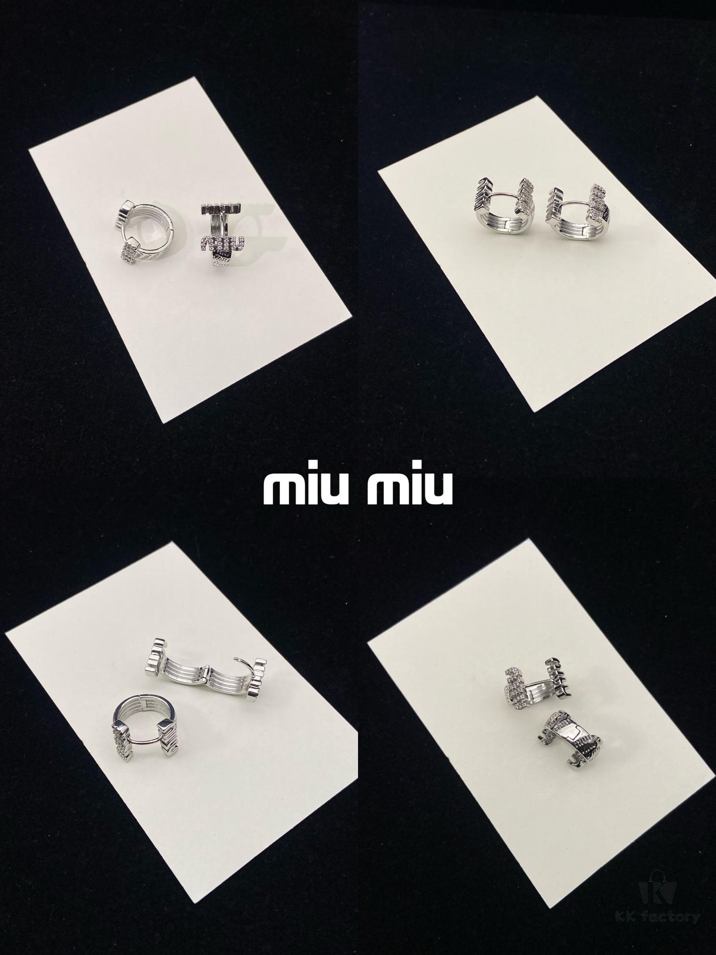 Miu Miu Hook Earrings ✨