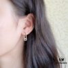 Messika Half-Circle Full Diamond Move Earrings