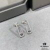 Messika Half-Circle Full Diamond Move Earrings
