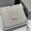 Messika Move Classic Diamond Necklace with Three Sliding Diamonds