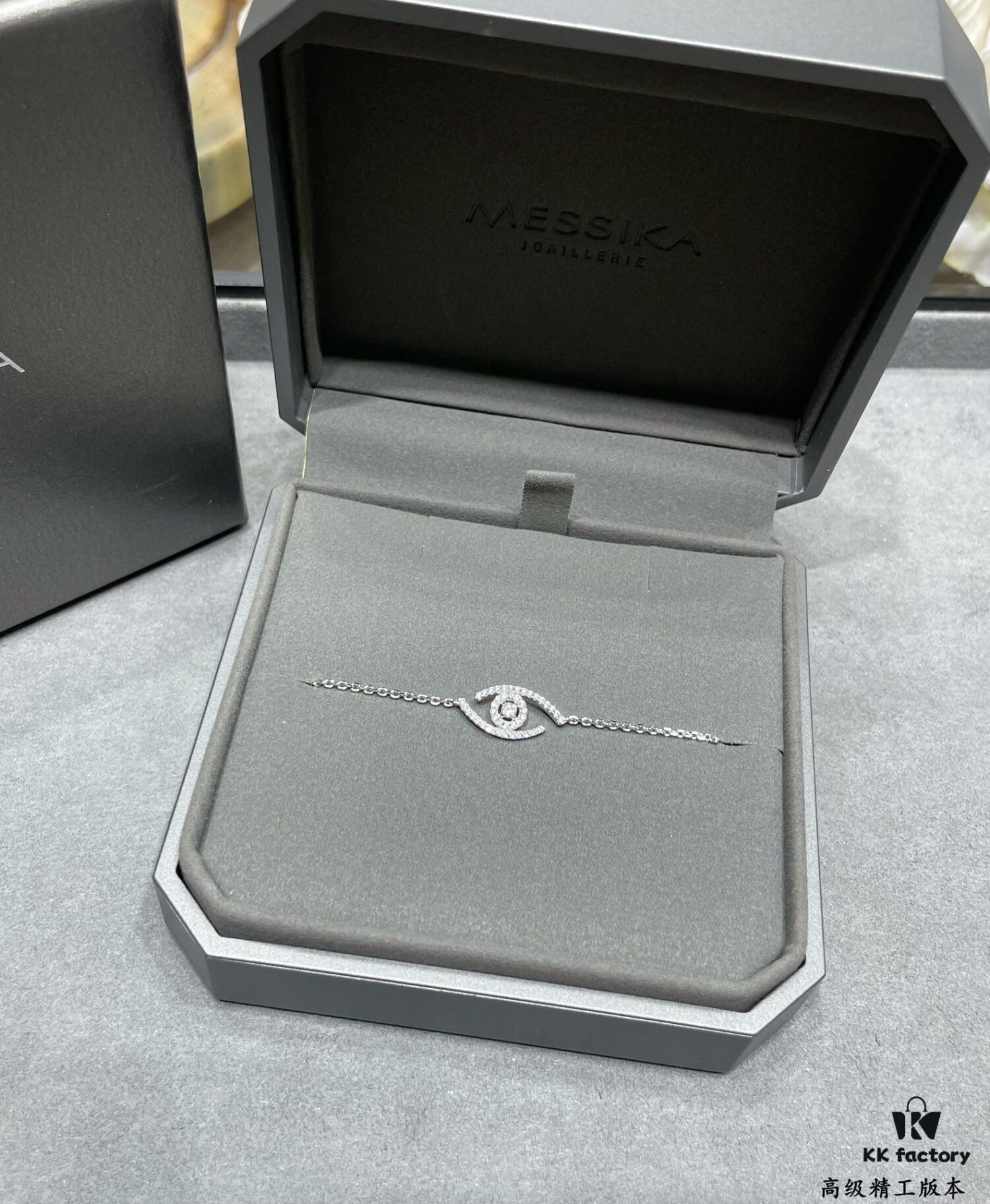 Mizica Full Diamond Evil Eye Bracelet