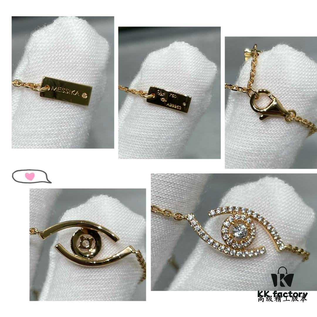 Mizica Full Diamond Evil Eye Bracelet