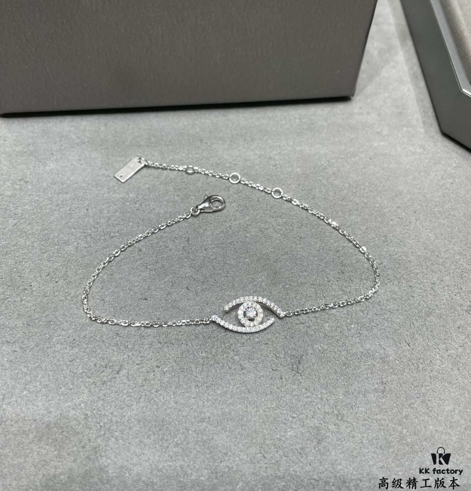 Mizica Full Diamond Evil Eye Bracelet