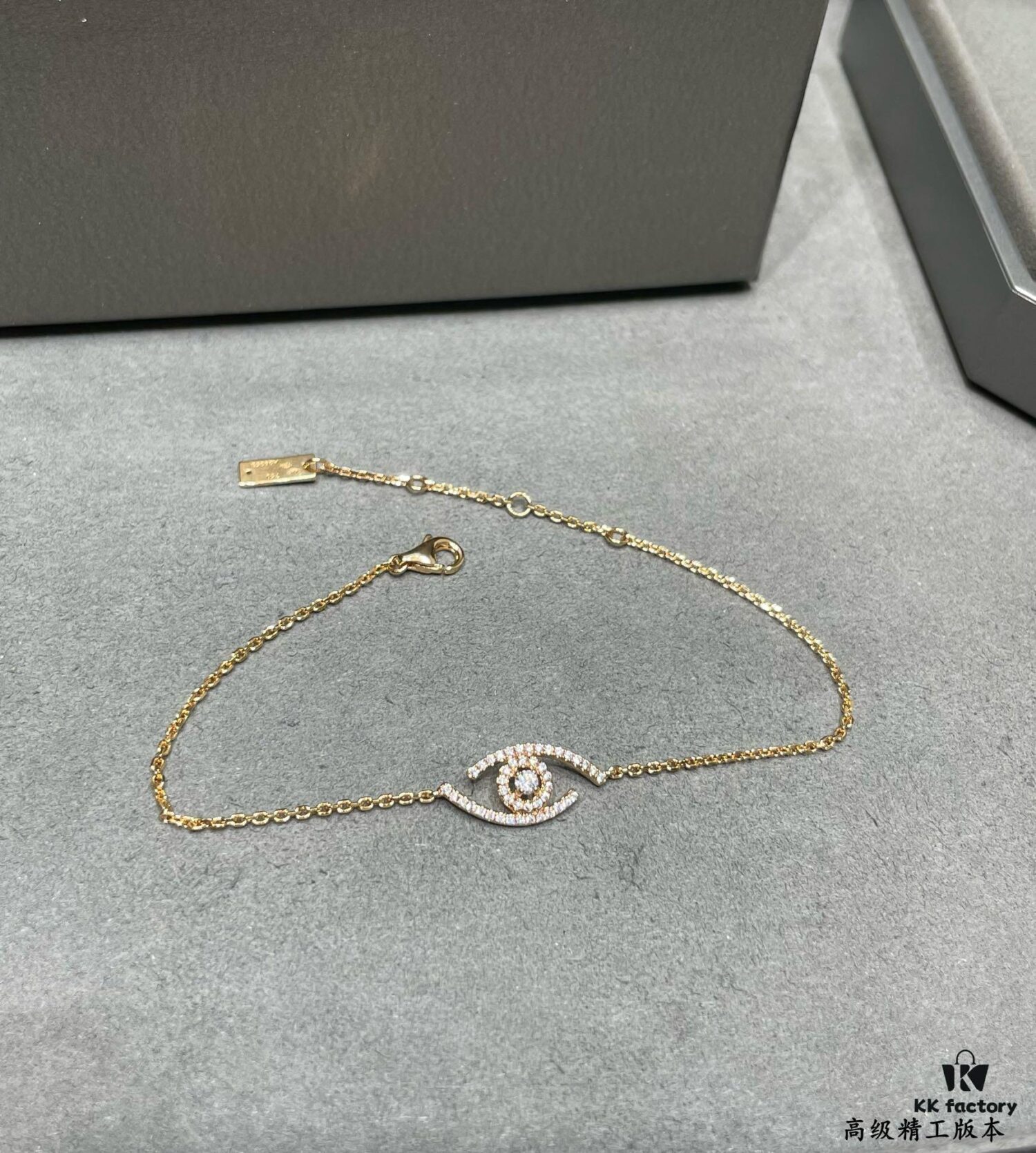 Mizica Full Diamond Evil Eye Bracelet