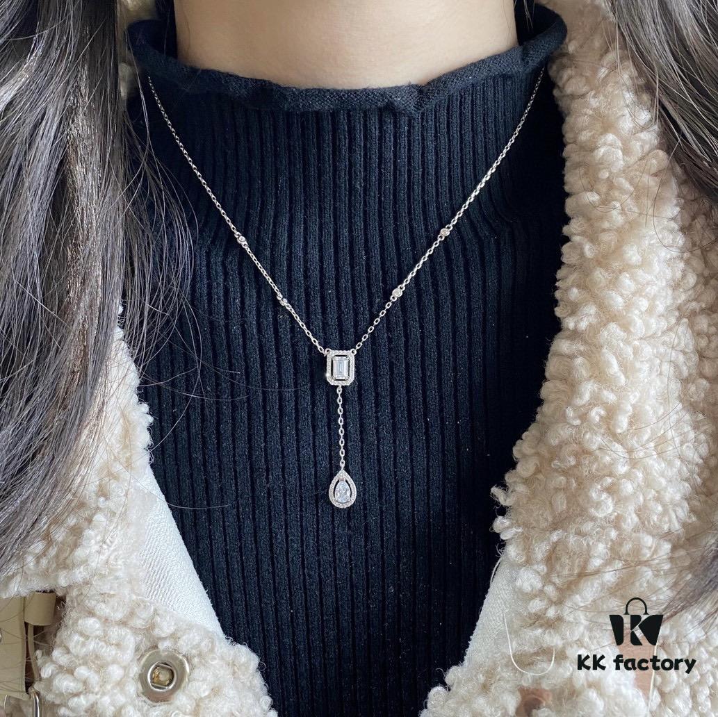 Messika Drop-shaped Rock Candy Necklace, the Iconic Move Collection