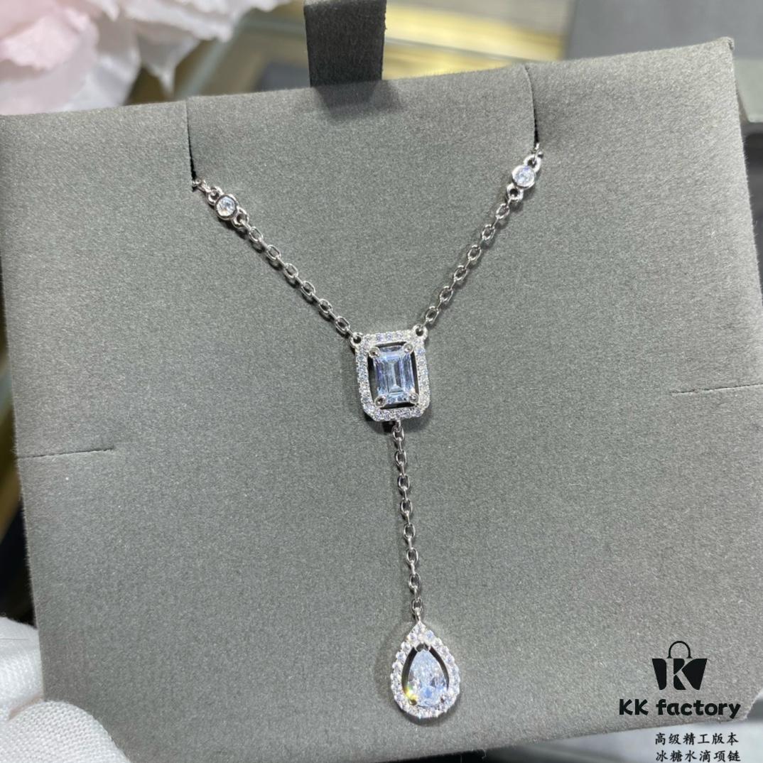 Messika Drop-shaped Rock Candy Necklace, the Iconic Move Collection