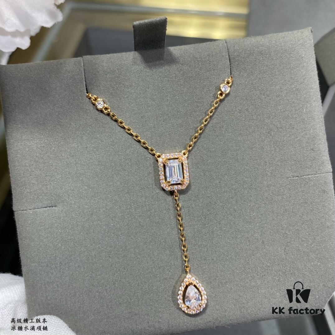 Messika Drop-shaped Rock Candy Necklace, the Iconic Move Collection