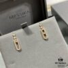 Messika Move Diamond Earrings, Classic Sliding Diamond Design