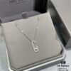 Messika Move Classic Half-Circle Diamond Necklace