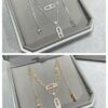 Messika Double-Layer Move Necklace, the Iconic Move Collection with a Beautiful Meaning Symbolizing 'Love is Always Present, Whether in the Past, Today, or the Future'