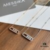❗️New Arrival❗️☀️Messika MOVE Full Diamond Necklace with Sliding Pearls