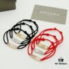 Messika New Arrival Meshika Bracelet - Colorful Rope Cuff with Brilliant-Cut Sliding Diamond