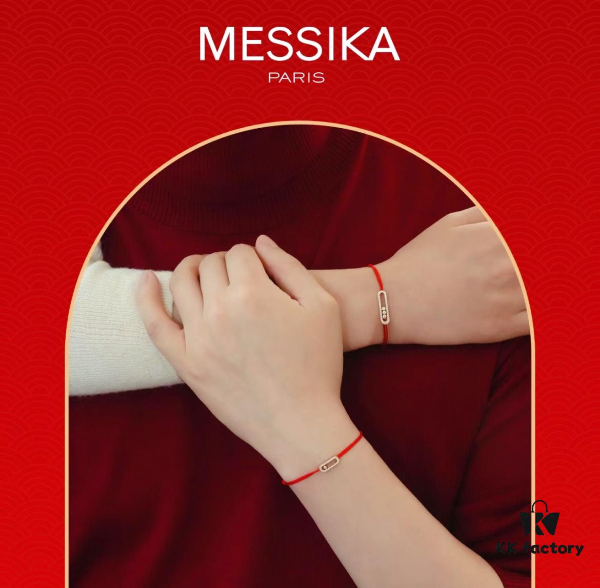 Messika Red String Move Bracelet