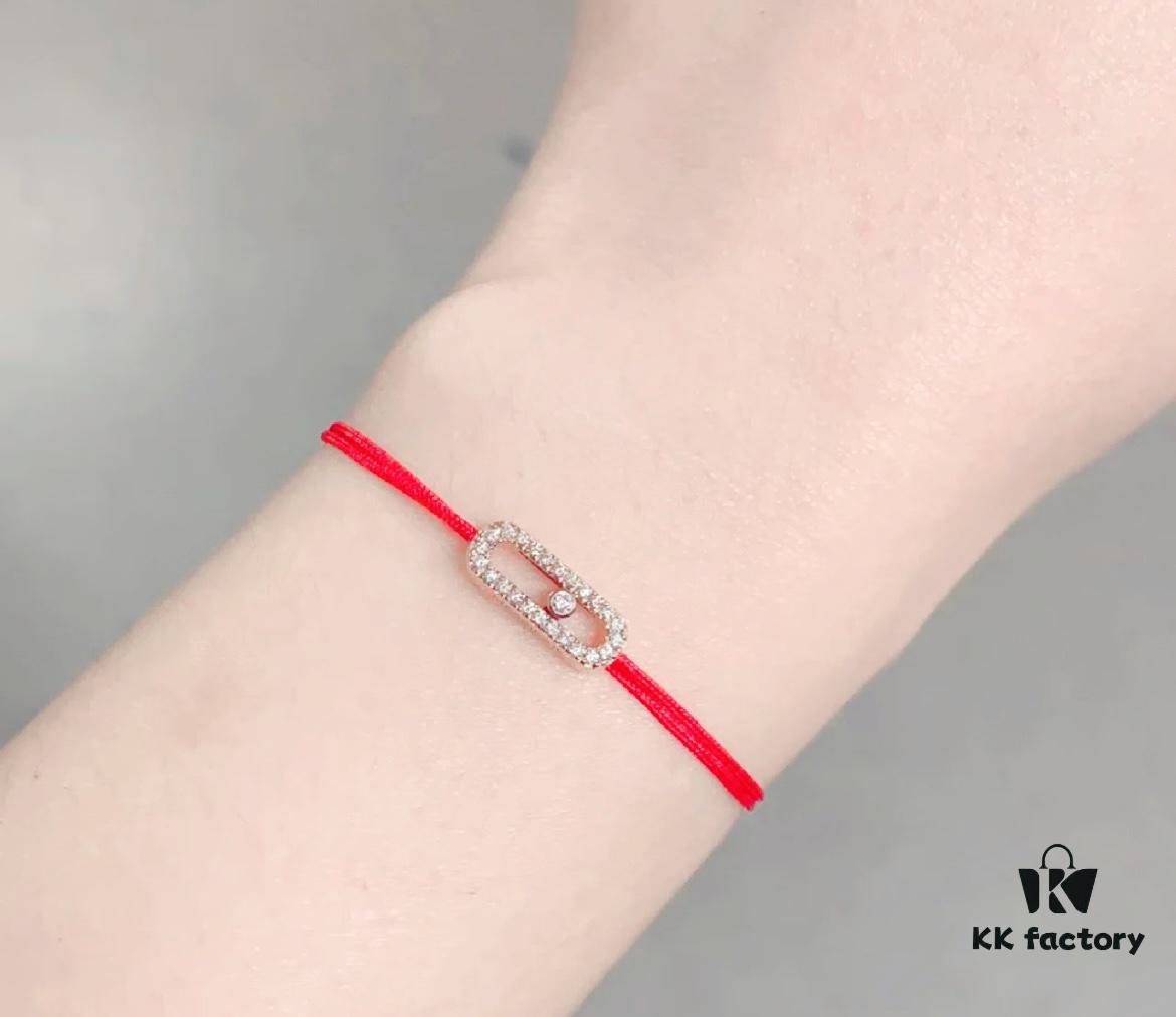 Messika Red String Move Bracelet