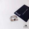 Piaget Double Diamond Rotating Ring, Luxury and Elegant Design, Versatile Casual Style, Premium German Imported S925 Sterling Silver with Thick Gold Plating, Non-fading and Hypoallergenic