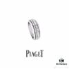Piaget Double Diamond Rotating Ring, Luxury and Elegant Design, Versatile Casual Style, Premium German Imported S925 Sterling Silver with Thick Gold Plating, Non-fading and Hypoallergenic