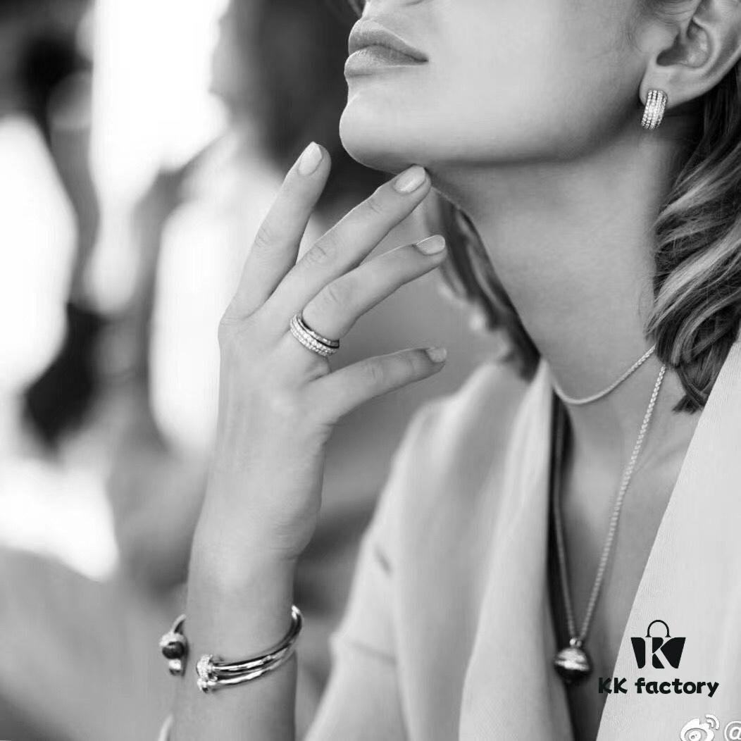 Piaget Double Diamond Rotating Ring, Luxury and Elegant Design, Versatile Casual Style, Premium German Imported S925 Sterling Silver with Thick Gold Plating, Non-fading and Hypoallergenic