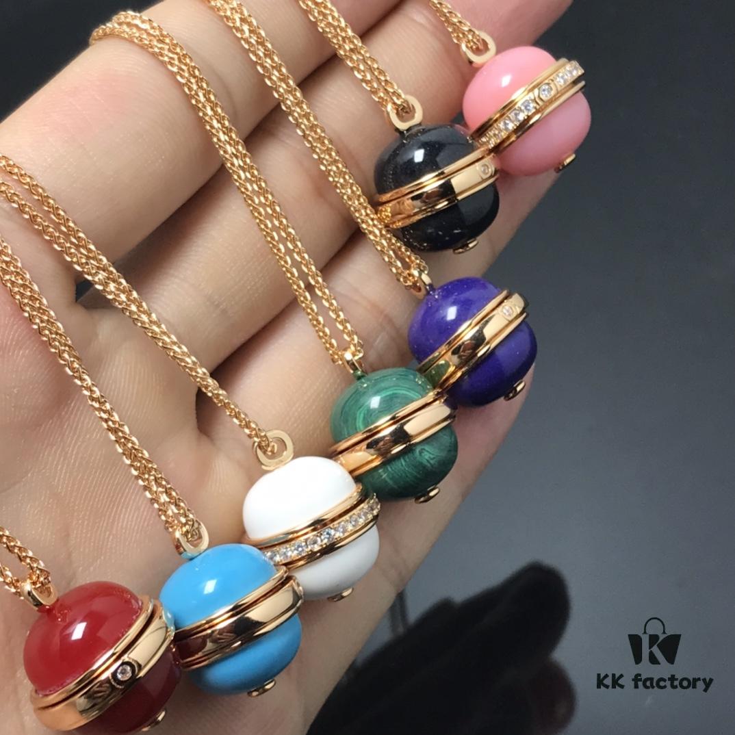 Luxury Craftsmanship Edition Piaget Natural Mother-of-Pearl Large Pearl Sweater Chain: Freely combine colorful POSSESSION pieces to highlight your unique personal charm. Let your individual brilliance shine under the sun—gently turn #PiagetPossession# and immerse yourself in a dazzling, radiant life. 5358105