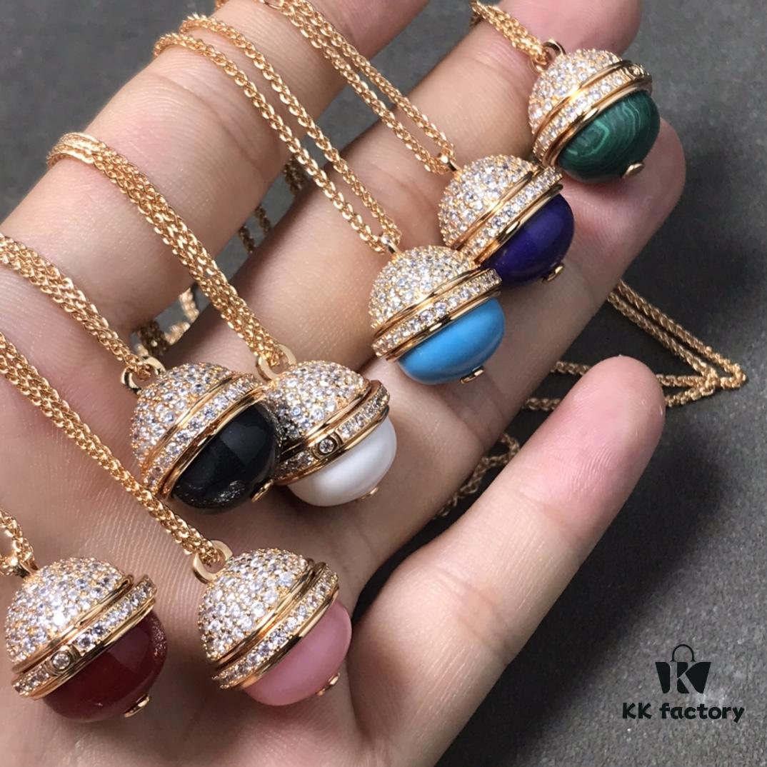 Piaget Half-Diamond Large Ball Sweater Chain