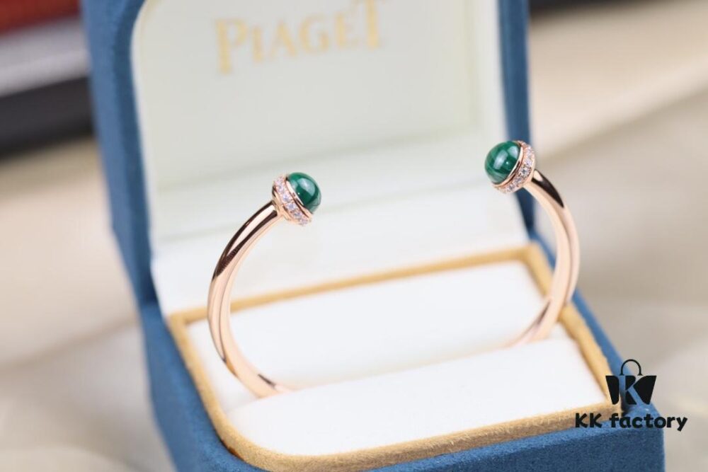 Piaget Possession Series Bracelet with Rotating Design and Gemstone Accents